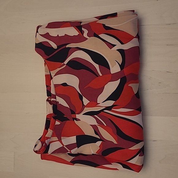 EUC Wallis Abstract Print Three-Quarter Sleeved Colorful Dress - Picture 14 of 14